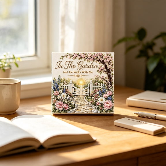 5-Pack Inspirational Verse Diamond Painting Kit, DIY Pearl-Style Diamond Art Set for Handmade Craft Projects, Wall Display, Creative Relaxation and Gift Giving