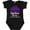 AB-Black, variant on Inktastic Together, We Fight Alzheimers Awareness Boys or Girls Baby Bodysuit