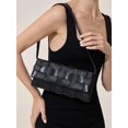 thumbnail image 4 of Bolso de mano de noche CHUNLI de piel sintética tejida a la moda para mujer, 4 of 8