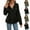 Army Green, variant on Casual Jackets for Women Long Sleeve Lightweight Outwear Casual Fashion Coats with Pockets Green L