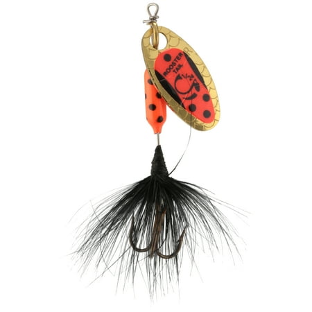 Worden s® Original Tuxedo Blade 1/24 oz. Rooster Tail® Inline Spinnerbait Fishing Lure