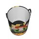 thumbnail image 3 of Cesta de almacenamiento grande Hocus Pocus, cesto para ropa sucia, baño, decoración del hogar, cesto de almacenamiento redondo plegable, cesto para niños y niñas, cajas, ropa M, 3 of 8