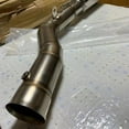 thumbnail image 6 of Motorcycle Exhaust Slip On For Yamaha YZF-R1 R1 2009-2014 Modified Middle Link Pipe Fits 51mm Exhaust Pipe, 6 of 11