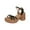 Black, variant on Sandals For Women 2025 Chunky Heel Open Toe Ankle Straps Round Toe Shoes Casual Summer Beach Outdoor Footwear Dressy Sandals 5.5