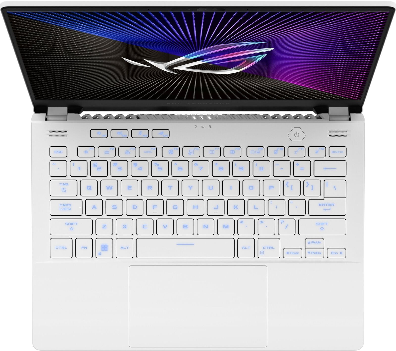 ASUS - ROG Zephyrus 14” 165Hz Gaming Laptop QHD- AMD Ryzen 9 7940HS with  16GB DDR5 Memory-RTX 4060 8G GDDR6- 512GB PCIe 4.0 SSD - Moonlight White