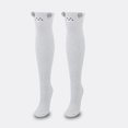 thumbnail image 2 of Women's Plush Thick Coral Fleece Socks - Cute Warm Knee-High/Long Tube Cartoon Home Socks, Light Gray, 2 of 4