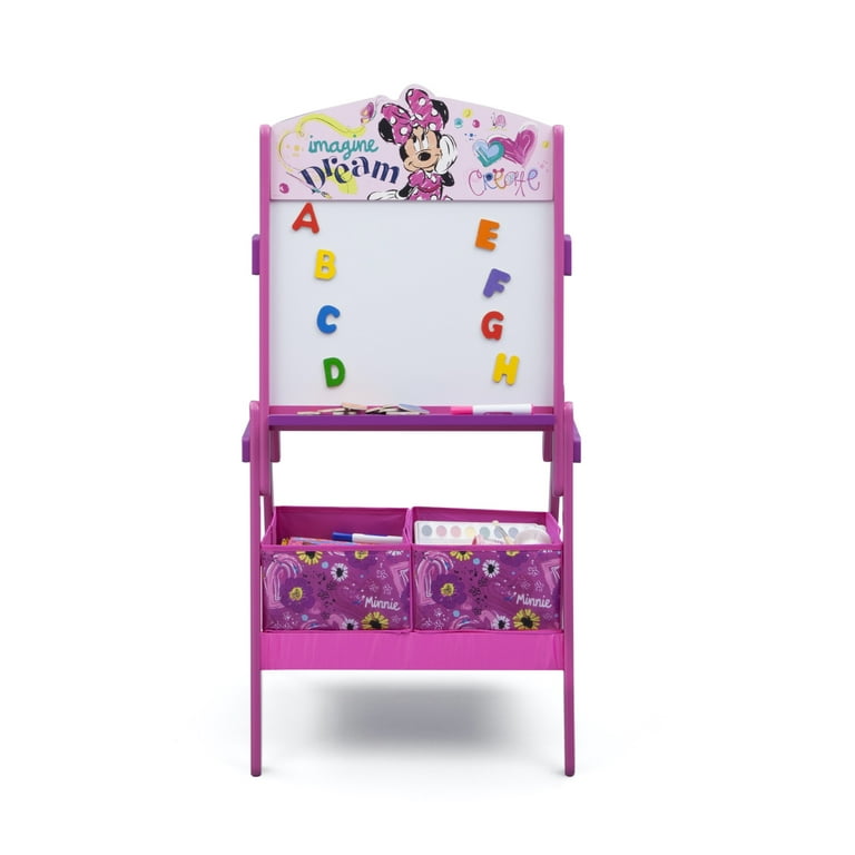Disney Minnie Mouse Activity Easel with Storage by Delta Children