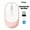Pink, variant on Wireless Mouse Blueteeth 2.4G Portable Silent Ergonomic Mice For Laptop iPad Tablet Notebook Mobile Phone Office Gaming Mouse