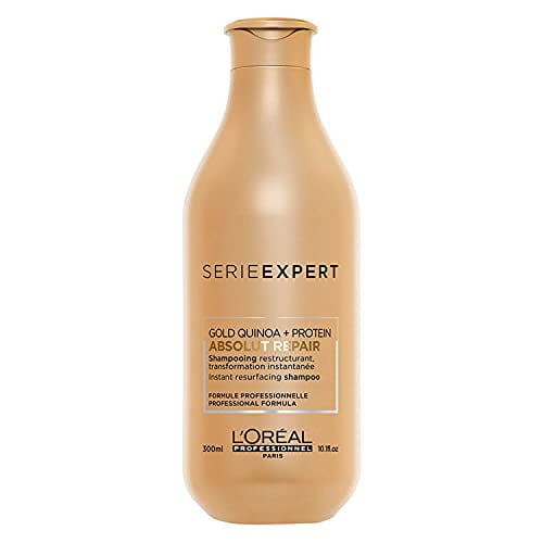endnu engang triathlete afbrudt L'Oréal Serie Expert Absolut Repair Gold Shampoo, 300ml - Walmart.com