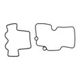 thumbnail image 4 of Unique Bargains Float Valve Jets Rebuild Kit Motorcycle Carburetor Repair Kit Fit for Yamaha YZ426F Metal Rubber, 4 of 7