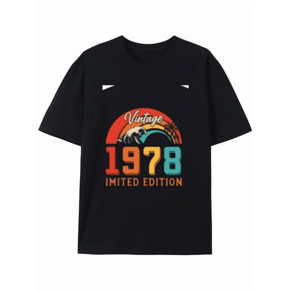 Greenink Vintage 1978 Limited Edition Retro T-shirt