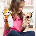 thumbnail image 2 of Melissa & Doug Marionetas de Mano de Amigos Del Zoológico (Juego de 4): Elefante, Jirafa, Tigre y Mono, 2 of 5
