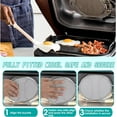 thumbnail image 4 of Splatter Shield for Ninja Foodi IG651, Replacement Stainless Steel Splatter Screen Air Fryer Accessories for Ninja Foodi Smart XL Pro 7-in-1 Indoor Grill, IG600, IG601, IG651 Air Fryer, 4 of 8
