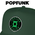 thumbnail image 4 of Justice League Green Lantern Athletic Logo Foam Snapback Trucker Hat - Unisex for Men and Women, 4 of 5