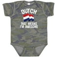 thumbnail image 3 of Inktastic Dutch Gift Pride Netherlands Flag Boys or Girls Baby Bodysuit, 3 of 5