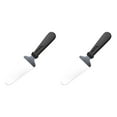 thumbnail image 2 of bedienty Stainless Steel Pizza Peel Shovel Spatula Cake Cutter Lifter Paddle Baking Tray Black 2Set, 2 of 6
