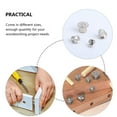 thumbnail image 6 of Log Pin Retainer 4 Sets Wood Dowels Furngully Tenon Center Transfer Plugs Pins Assortment Steel, 6 of 6