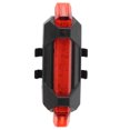 thumbnail image 3 of 918 Rechargeable Bicycle Tail Light, Bicycle Rear Tail Warning Light ABS Plastic  for Jogging for Strollers for Students White,Red,Blue, 3 of 7