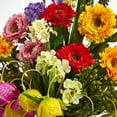 thumbnail image 4 of Nearly Natural Spring Floral Arrangement Artificial Flowers, Assorted, 4 of 4