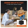 thumbnail image 4 of Acoustic Foam Panels 24 Pack, 12x12x2in - Studio Soundproofing Wedges for Walls & Ceilings, Home Theater, Noise Reduction, Recording Studio, 4 of 7