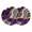 Purple, variant on Blue Marble Round 15 Inch Placemats Set of 4, Grey Gold Texture Vintage Farmhouse Art HeatResistant Non Slip Place Mats for Dining Table, Wipeable Braided Kitchen Table Mats for Housewarming