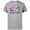 Athletic Heather, variant on Star Wars: Visions Logo - Short Sleeve Cotton T-Shirt for Adults - Customized-Navy