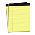 thumbnail image 1 of DORFAS Legal Pads 8.5 x 11 College Ruled Note Pads 8.5 x 11.75 Yellow Notepad 80gsm Lined Paper Pads, 30 Sheets per Pad, 2 Pack Perforated Writing Pads Perfect for Office, Home, School, 1 of 7