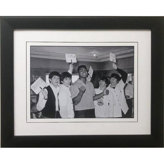 The Beatles Collection "Meeting Cassius Clay" Framed Poster Generic