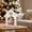 Multicolor #3, variant on Christmas Wooden House Decoration | Multicolor Desktop Table Ornament | Festive Party Decor for Holiday Display | Lightweight Sturdy Wood | Ideal for Home, Office, Shelves, Gift Ideas