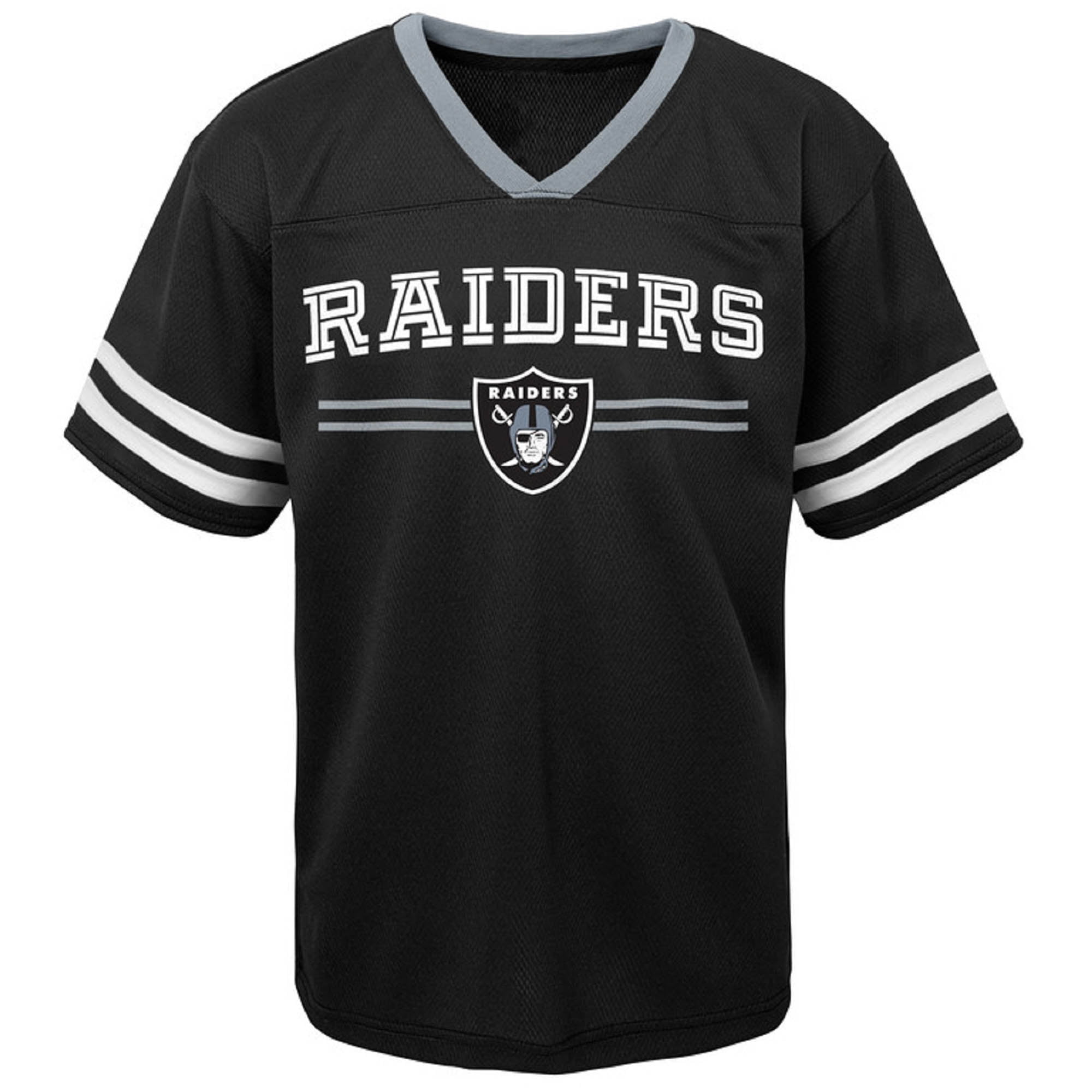 Oakland Raiders Mesh Jersey T-Shirt 