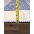 thumbnail image 5 of Pasargad Home Gramercy 9' x 12' Hand-Loomed Silk and Wool Blue Rug, For Indoor Space and all Age of Group, 5 of 6
