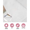 thumbnail image 6 of Spring Botanical Kitchen Dish Towels for Drying Dishes Set of 2, Vintage Black Plaid Brown Wooden Grain Waffle Weave Microfiber Hand Tea Bathroom Towels Quick Dry & Absorbent Towel 15.7x23.6, 6 of 7