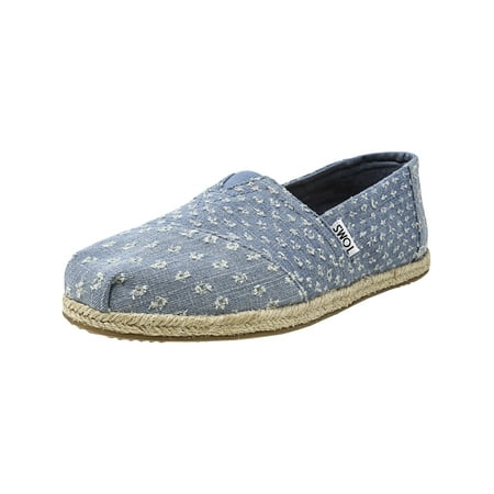 blue denim toms shoes