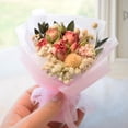 thumbnail image 1 of Mini ramo de flores secas, ramo de flores con aroma Natural para arreglos de flores, decoración para fiestas de sala de estar, accesorios para fotos - Blanco Baoblaze Ramo de flores, 1 of 7