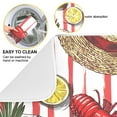 thumbnail image 2 of Yayeee Dish Drying Mat for Kitchen Counter 18"x24" Microfiber Absorbent Pad, Red Lobster, 2 of 7