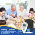 thumbnail image 3 of G-425-3 Glucose Monitor Kit, Blood Sugar Monitor with 100 Test Strips &100 Lancets for Diabetes Testing, High Accuracy Blood Glucose Meter with Auto Eject, No Coding & Large LCD for Seniors, 3 of 7
