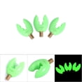 thumbnail image 1 of Soporte 3pcs Golw En Bandeo De Pesca De Plástico Oscuro Soporte U Head Road Supps Green, 1 of 7