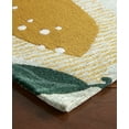 thumbnail image 5 of TOWN & COUNTRY LUXE Livie Fresh Lemon Everwash® Washable Multi-Use Decorative Rug, Kitchen Rug, Low-Profile Door Mat, Bedroom Rug and Dorm Room Rug with Non-Slip Backing, Seafoam Green, 24"x40", 5 of 7
