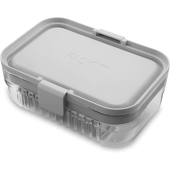 BDIUA-Packit, Bento Mod Lunch Steel Gray