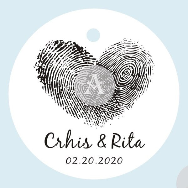 Pegatinas Personalizadas, Etiquetas Adhesivas Circulares Redondas