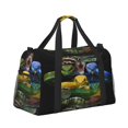 thumbnail image 2 of Disketp Colorful Viper Snake Bolsa de Viaje Tipo Duffle, Bolso de Mano para Fin de Semana para Mujer, Bolsa de Gimnasio Ligera para Hombre, Esencial para Viajes, 2 of 7