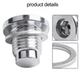 thumbnail image 4 of Oil Drain Plug For Mazda For 3 Sport For Miata For CX-5 For RX-8 FS50-21-249 Quick To Install And Easy To Use, 4 of 8