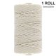 thumbnail image 3 of Inteprter Cuerda de macramé de 3mm, 4mm, 5mm, 6mm, cordón trenzado de algodón para cuerda Beige Natural hecha a mano, accesorios de boda para el hogar Artesanía 1 Uds 3mm * 200M Inteprter HA001999-01, 3 of 6