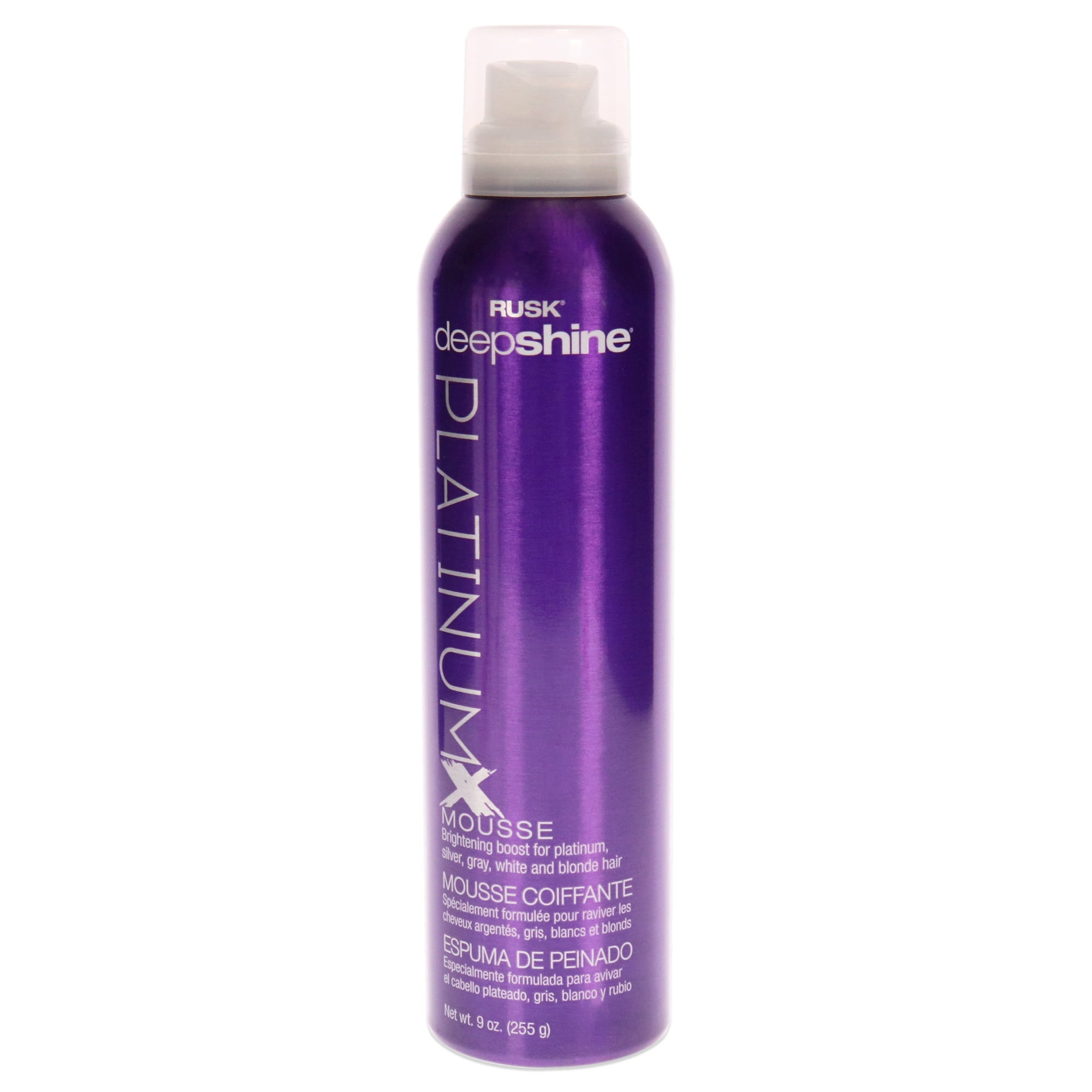 Rusk Deepshine PlatinumX Mousse - 9 oz - Walmart.com
