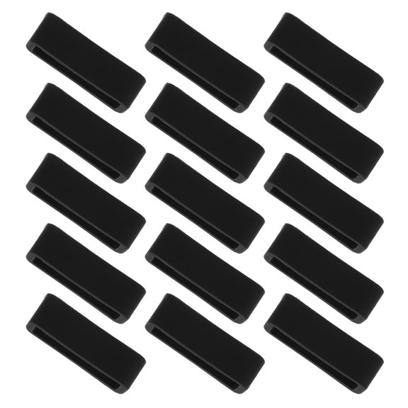 ETEREAUTY 50Pcs Replacement Silicone Watch Band Loop Retainers Easy Install for Active Wear