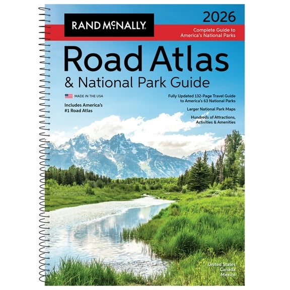 2026 Rand McNally Road Atlas & National Park Guide, (Paperback)