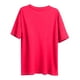 thumbnail image 4 of Xuyuer Womens Plus Size Summer Tops Oversized Short Sleeve Crew Neck Loose Fit Tee Top Flowy Casual Blouses XL-5XL Fashion School Teachers Clothes 2026 Spring Beach Vacation Trendy, 4 of 5