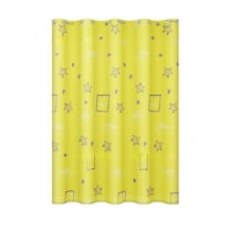 Seyotauo Cute Printed Polyester Shower Curtain Waterproof Fabric Shower Curtain or Liner Machine Washable & Breathable Kids Printed Shower Curtain Liner for Shower Stall Bathtubs, 32x72 Inches