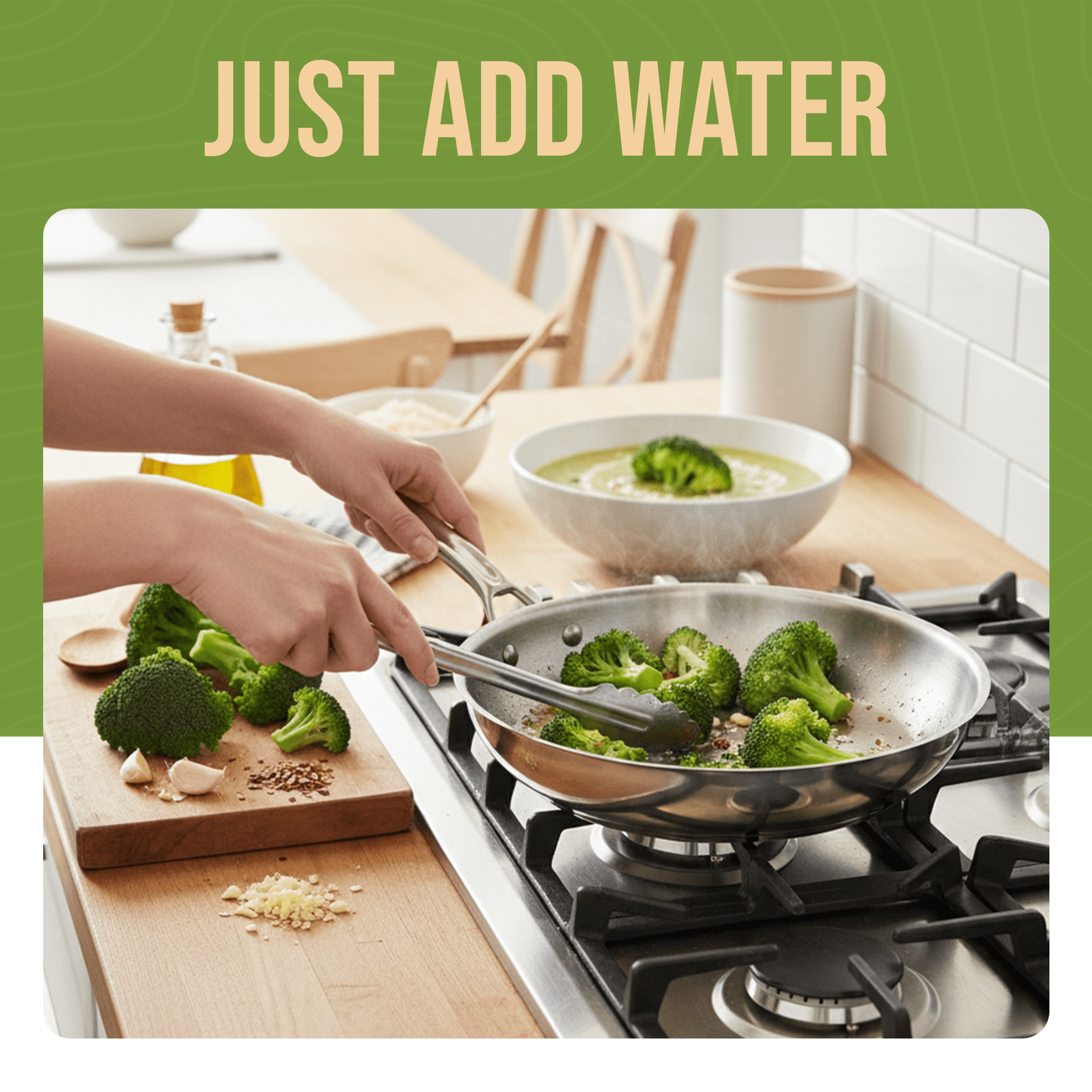 Augason Farms Freeze Dried Broccoli Florets and Stems Can, Emergency Food Supply, Everyday Meals, 34 Servings