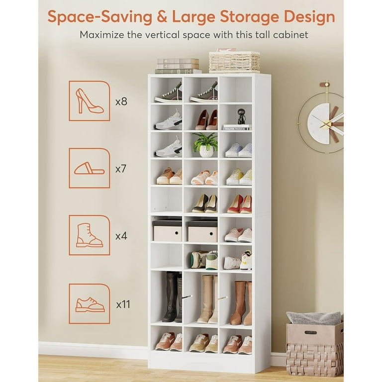 10 tier shoe rack wood sale